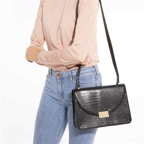 celine faux croc crossbody bag|authentic Celine crossbody bags.